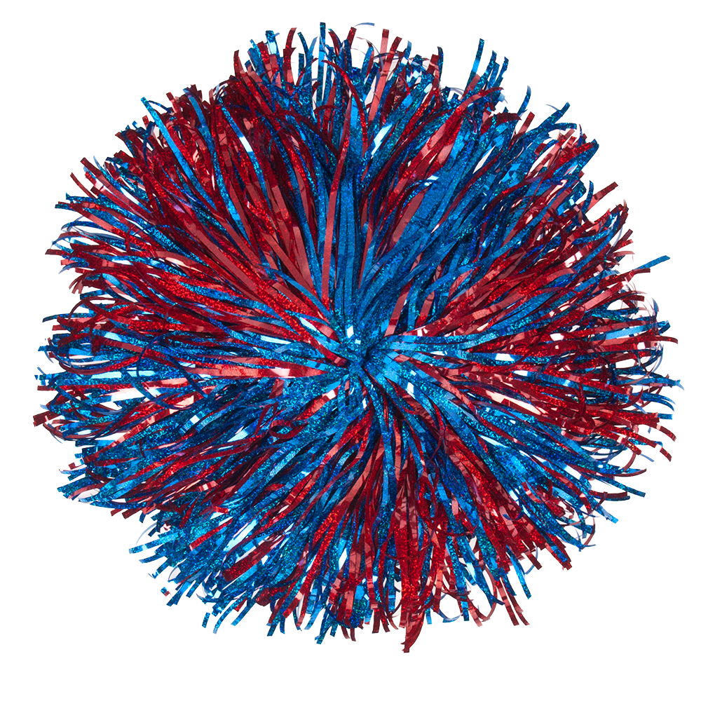 Classic Holographic Shaker Poms