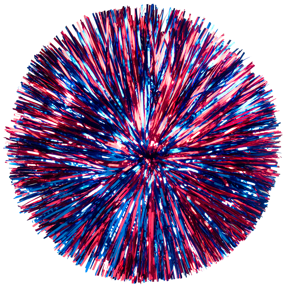Classic Metallic Shaker Poms