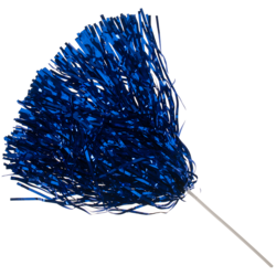 Metallic Rooter Pom - 500 streamers