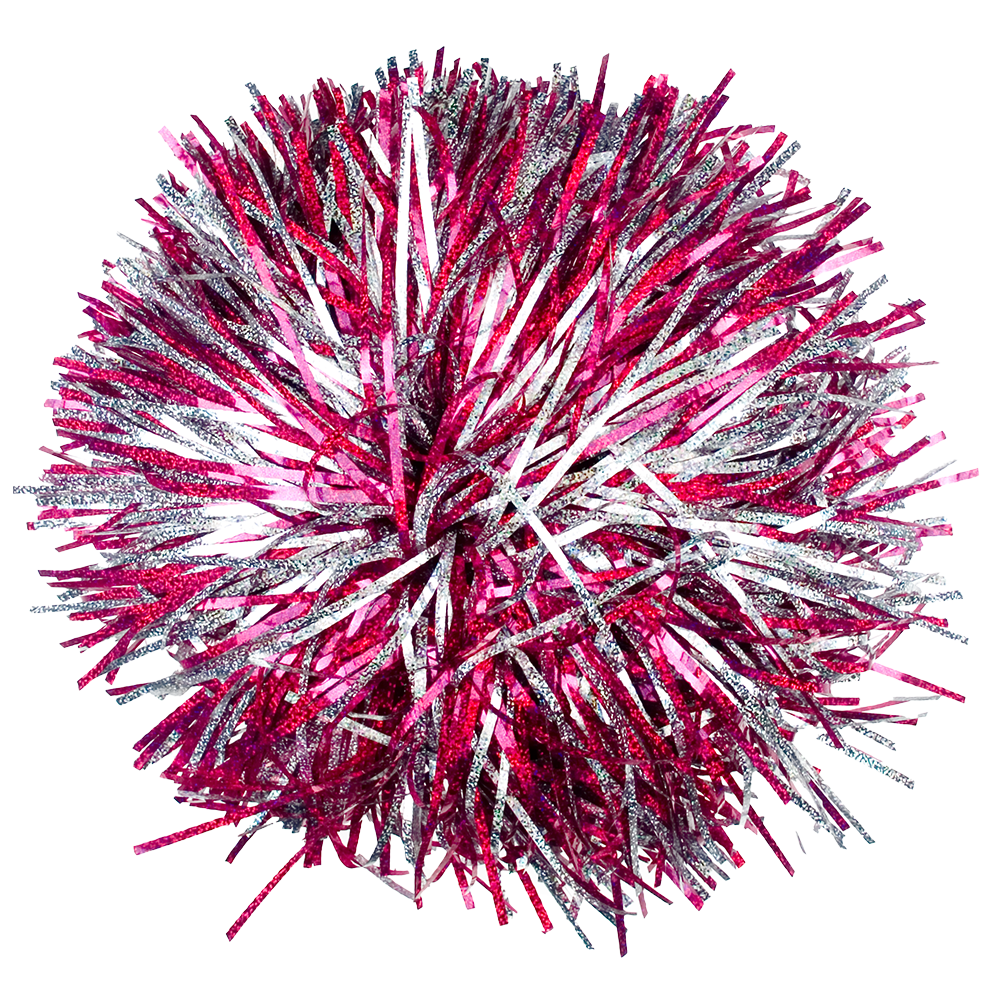 Classic Holographic Shaker Poms