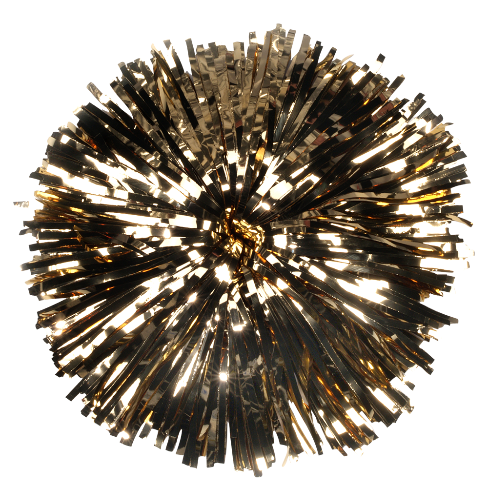 Classic Metallic Shaker Poms