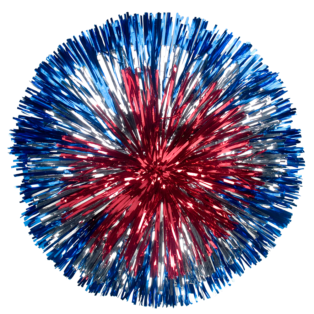 Classic Metallic Shaker Poms