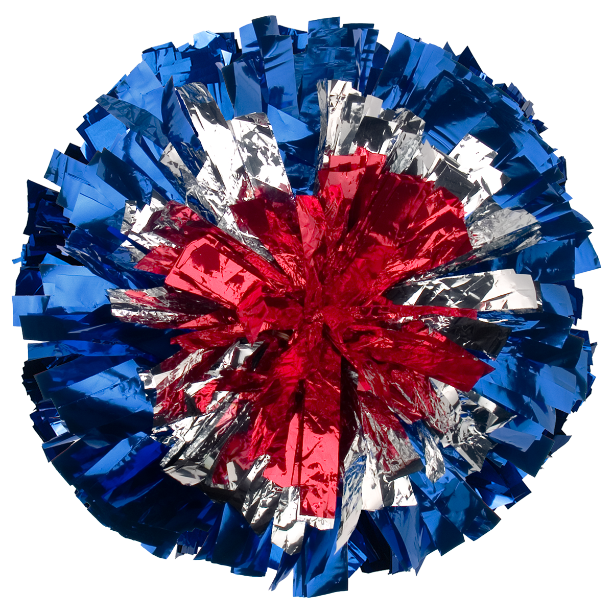 Custom Metallic Junior Show Pom - Bullseye