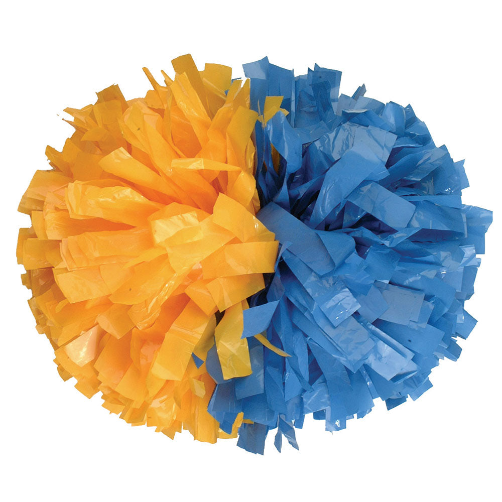 Custom Plastic Junior Show Pom - Half and Half