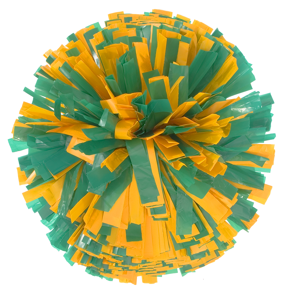 Custom Plastic Junior Show Pom - 2 Color
