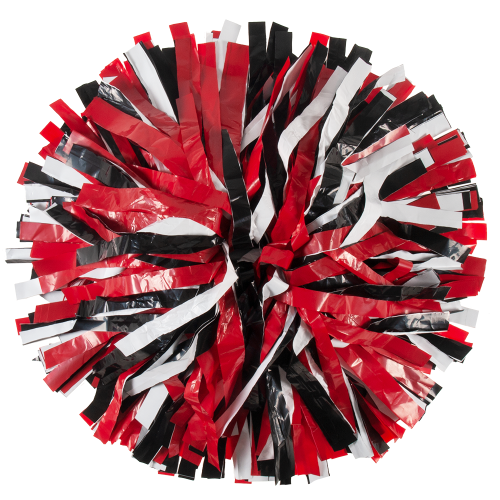 Custom Plastic Adult Show Pom - 3 Colors