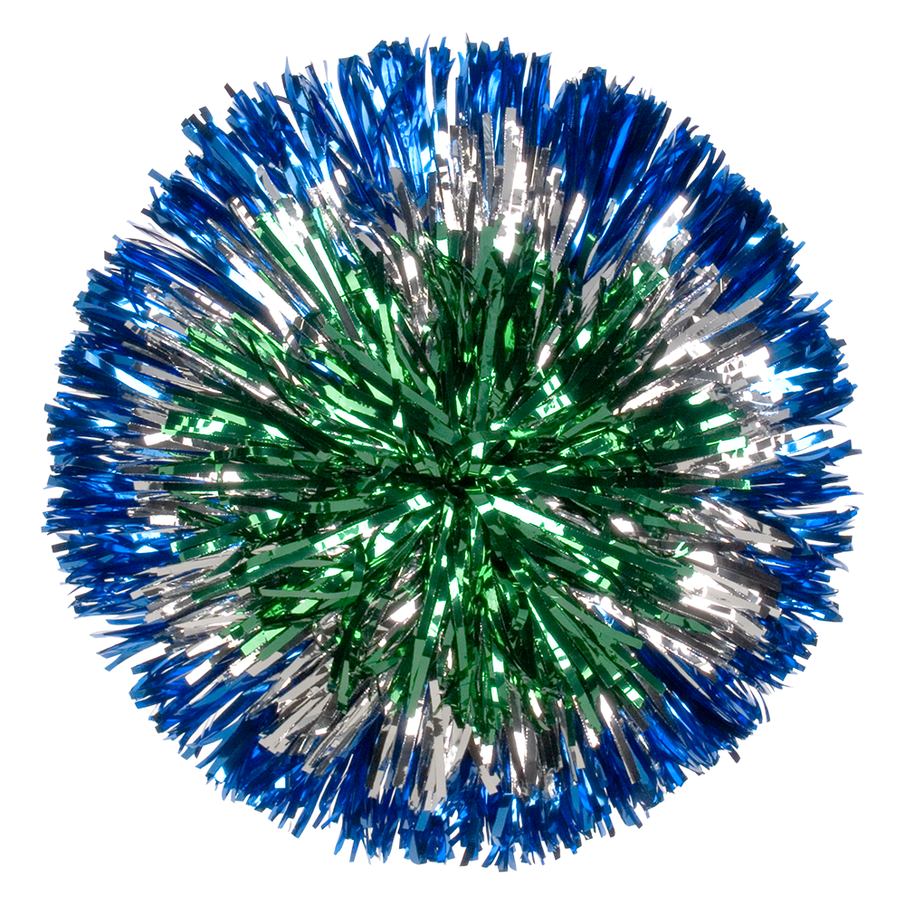 Classic Metallic Shaker Poms