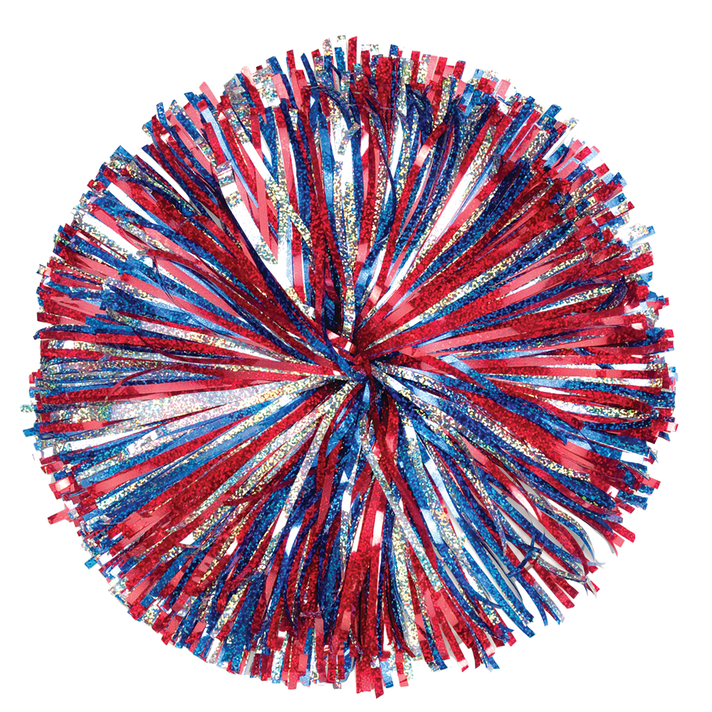 Classic Holographic Shaker Poms
