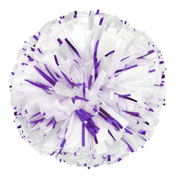 Custom Plastic Adult Show Pom with 20% Glitter - 2 Color