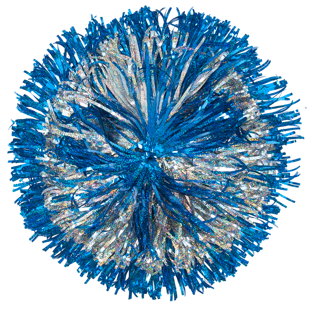 Classic Holographic Shaker Poms