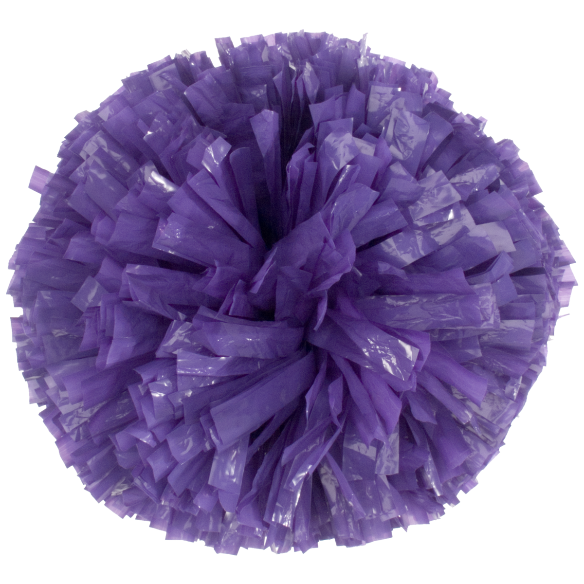 Purple Wet-Look Show Pom Ball One Color