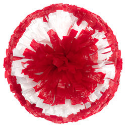 Custom Wet-Look Adult Show Pom- Bullseye