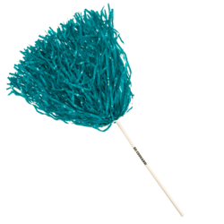 750 count Plastic Rooter Pom - teal
