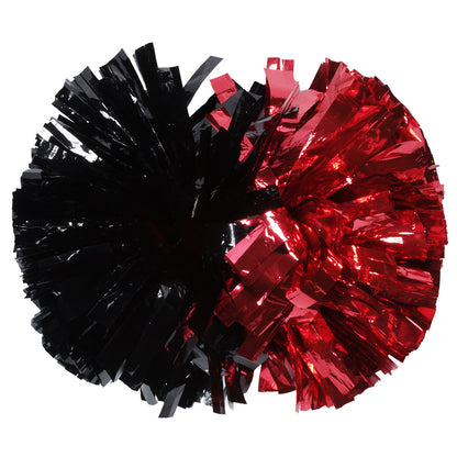 Custom Metallic Junior Show Pom - Half and Half Poms