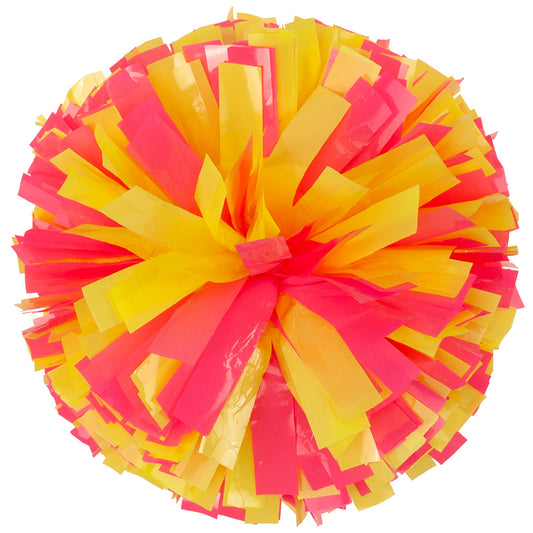 Neon Fluorescent 2 Color Poms